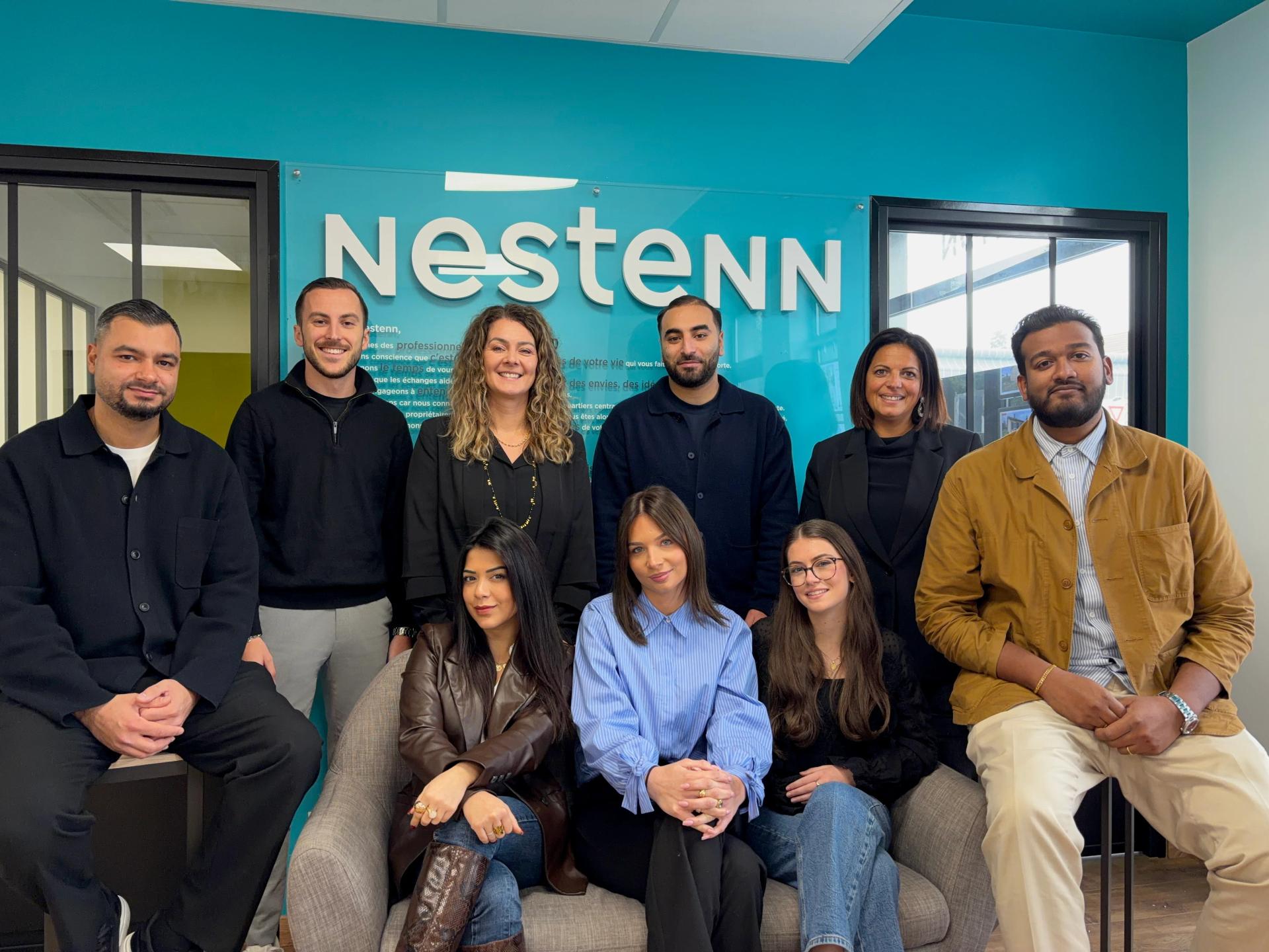 Photo de l'équipe de l'agence